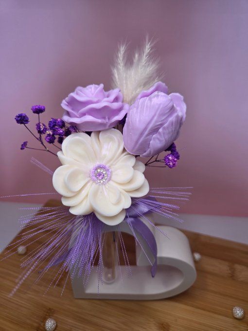 Bouquet violet | Parfum Fleur d'abricotier