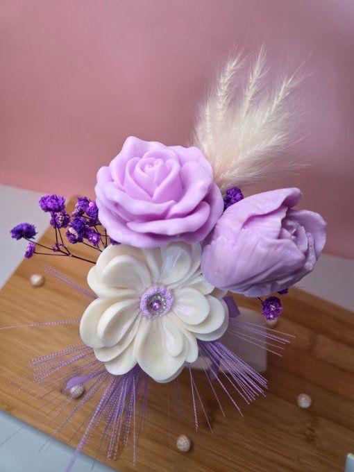 Bouquet violet | Parfum Fleur d'abricotier
