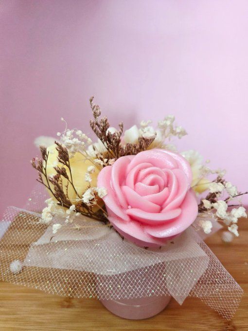 Bouquet Rose & Cie | Parfum Fleur de coton