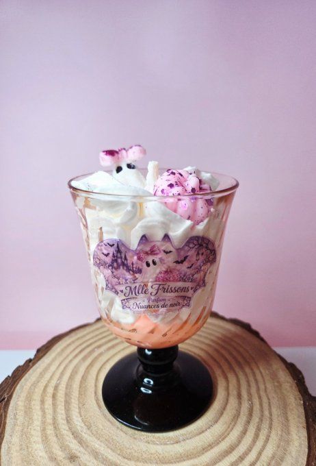 Bougie Mlle Frissons - Parfum Nuances de noir