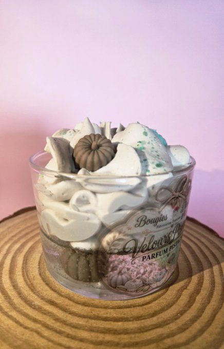 Bougie Velours Pistaché | Parfum Pistache