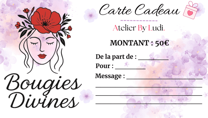 Carte Cadeau 50€