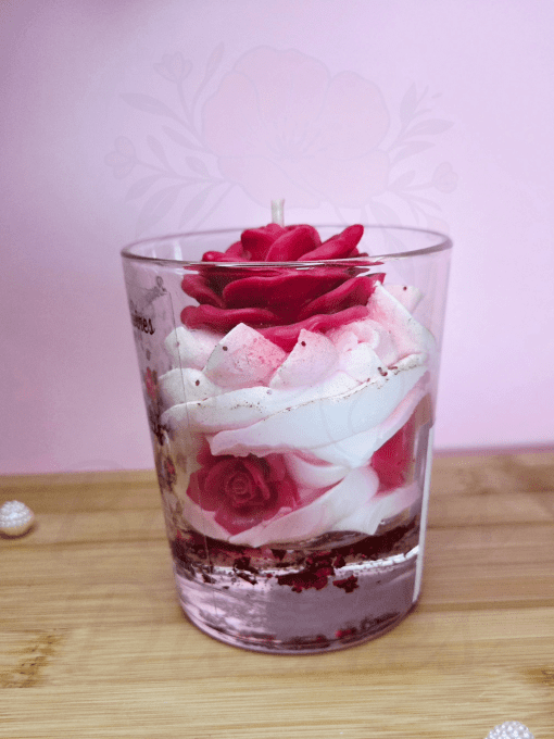 Bougie - La Reine du jardin - Parfum : Rose des jardins