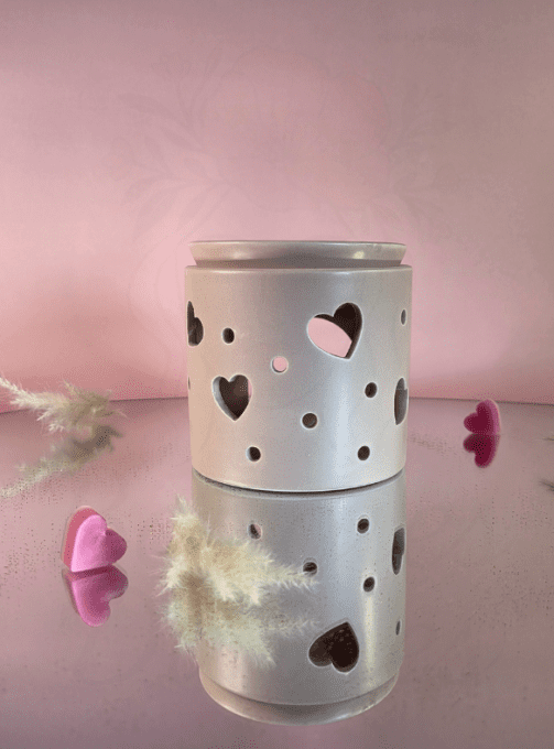 Brûle-parfum Rose à cœur